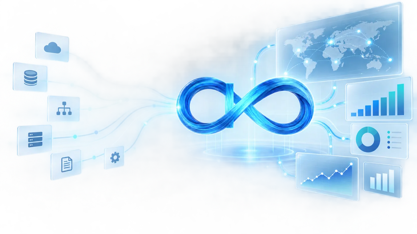 Kountable UK connected data and operational visibility graphic